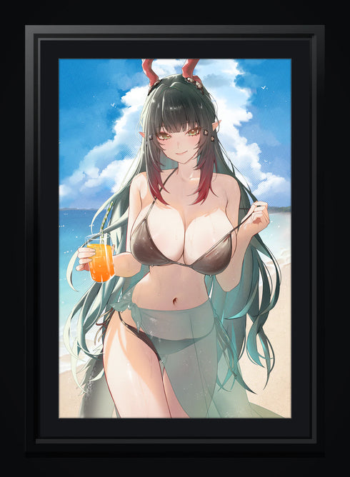 Zhuang Beach framed preview