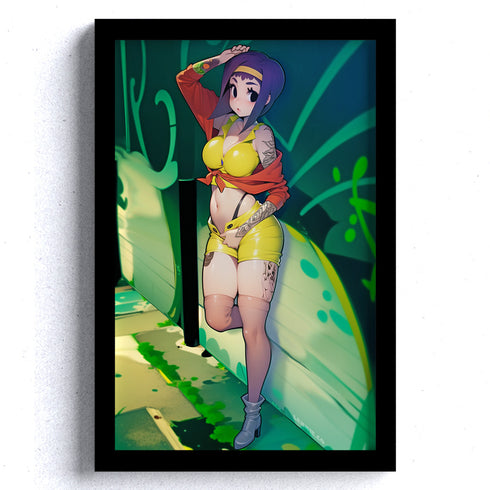 Cowboy Bebop - Faye Valentine // Archival Quality 11x17 Art Poster