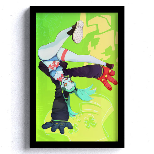 Cyberpunk Edgerunners - Rebecca // Archival Quality 11x17 Art Poster