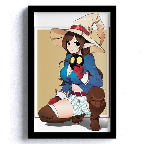 Final Fantasy - Vivi // Archival Quality 11x17 Art Poster