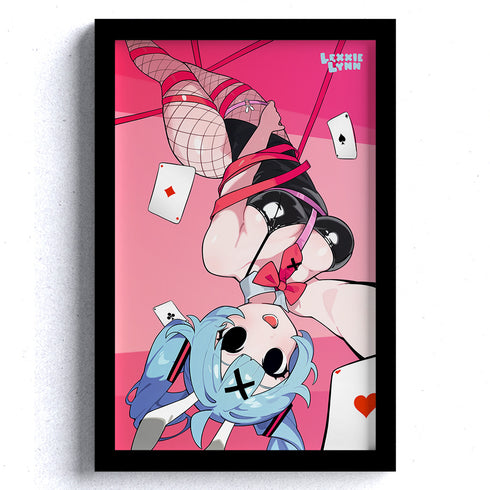 Vocaloid - Hatsune Miku - Rabbit Hole // Archival Quality 11x17 Art Poster