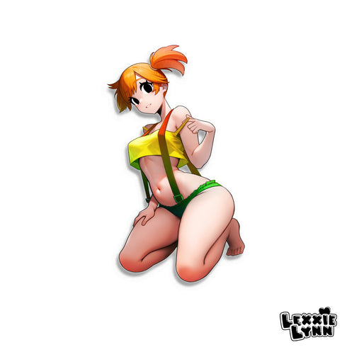 Pokemon - Misty // Glossy Spot Holographic Vinyl Decal/Sticker