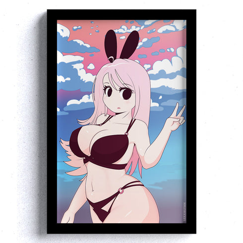 Lexxie Lynn - Beach // Archival Quality 11x17 Art Poster