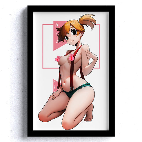 Pokemon - Misty NSFW // Archival Quality 11x17 Art Poster