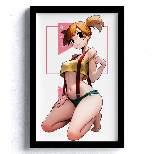 Pokemon - Misty // Archival Quality 11x17 Art Poster